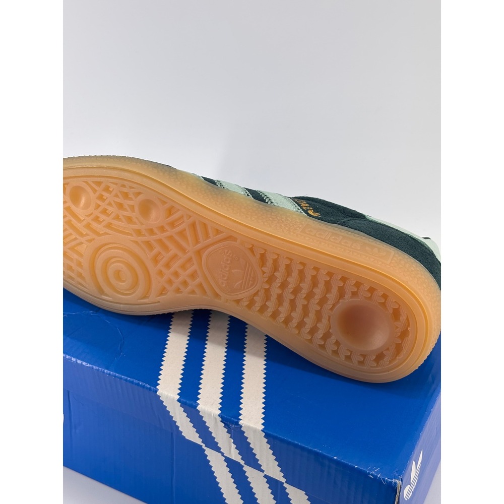 Adidas Handball Spezial W Womens 6 Green Ash Gum JR0847 New Suede Retro Sneakers - Picture 8 of 8
